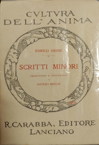 Scritti minori.