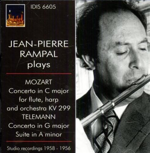 8021945002296-Jean Pierre Rampal plays Mozart and Telemann. Studio Recordings 1958 - 1956.