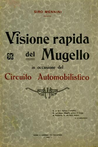 Visione rapida del Mugello in occasione del  Circuito automobilistico.