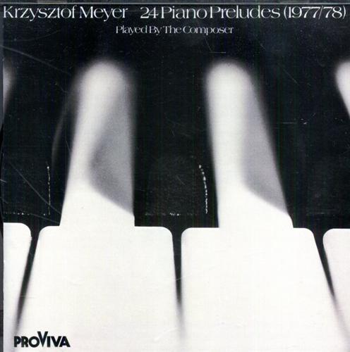 4020771945740-24 Piano Preludes (1977/78).