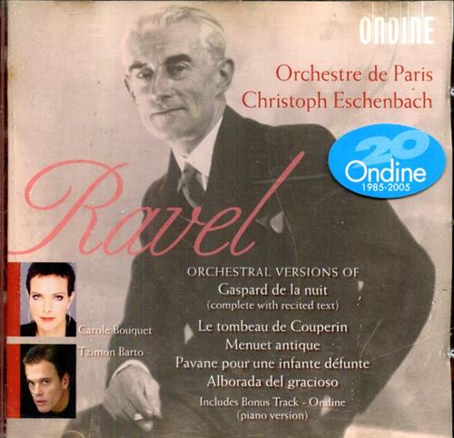 0761195105122-Gaspard de la Nuit. Orchestral Version Complete With Recited Text.