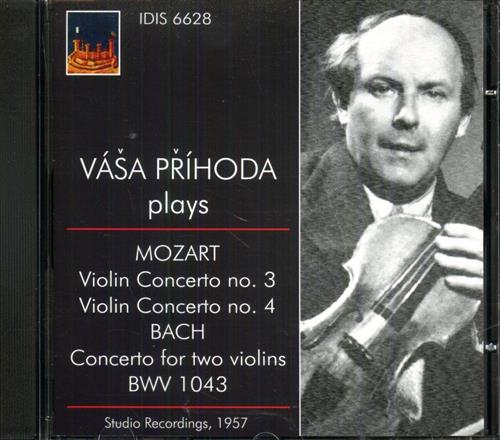 8021945002524-Vasa Prihoda plays Mozart and Bach. Mozart: Violin concerto no.3 and no.4. Bach: