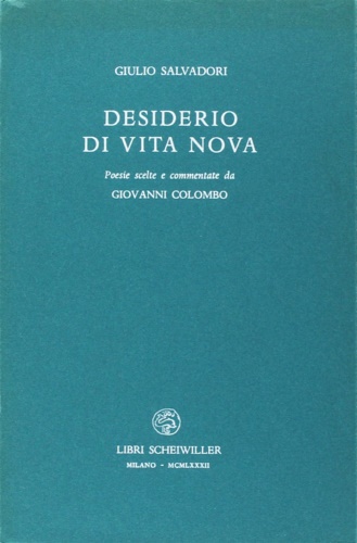 9788876440083-Desiderio di vita nova.