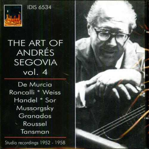 8021945001756-The Art of Andrés Segovia, Vol.4.