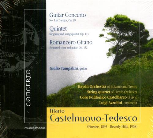 8012665207214-Guitar Concerto: No.1 in D major, Op.99. Quintet: Op.143. Romancero Gitano: op.1