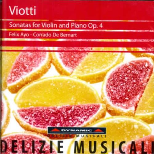 8007144680268-Sonatas for Violin and Piano, Op.4.