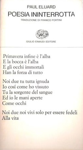 9788806067267-Poesia ininterrotta.