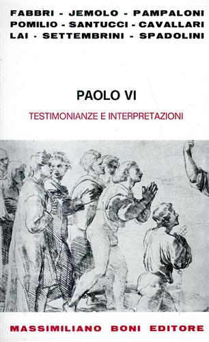 9788876224300-Paolo VI, testimonianze e interpretazioni.