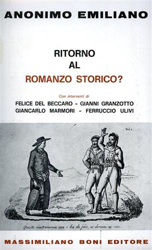 9788876224409-Ritorno al romanzo storico?