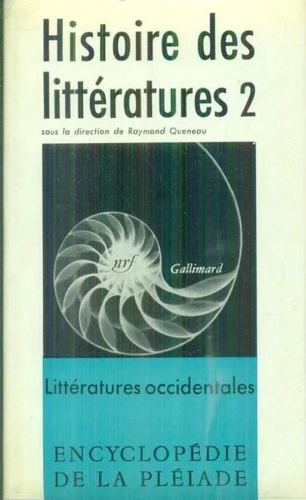 Histoire des litteratures. Tome II: Littératures occidentales.