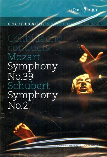 0809478009788-Celibidache Conducts Mozart: Symphony No. 39 in E flat K.453. Schubert: Symphony