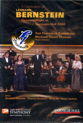 0821936002094-A Celebration of Leonard Bernstein. Opening Night at Carnagie Hall 2008.