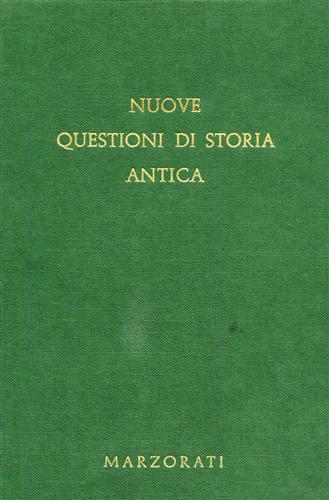 Nuove questioni di Storia Antica.