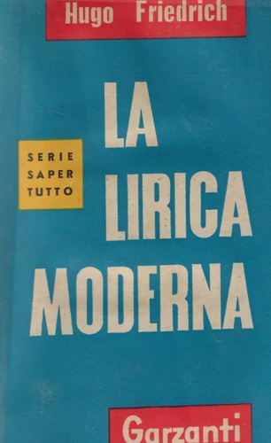 La lirica moderna.