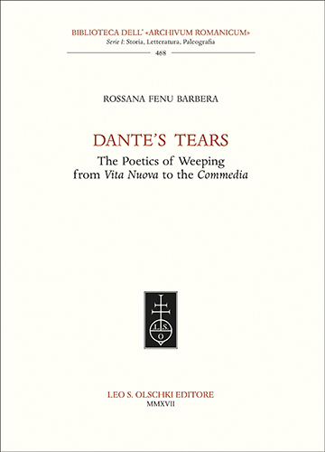 9788822265067-Dante's tears. The poetics of weeping from Vita Nuova to the Commedia.