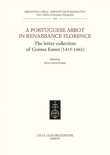 9788822265166-A Portuguese Abbot in Renaissance Florence. The letter collection of Gomes Eanes