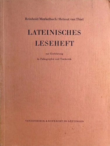 9783525253137-Lateinisches Leseheft zur Einführung in Paläographie und Textkritik.