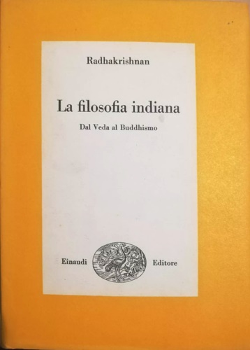 9788806381257-La filosofia indiana. Da Veda al Buddhismo.