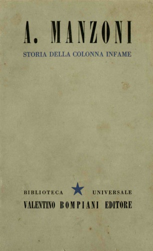 Storia della colonna infame.