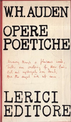 Opere Poetiche. Volume Primo.