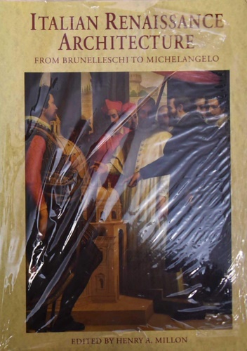 9780500279212-Italian Renaissance Architecture: From Brunelleschi to Michelangelo.