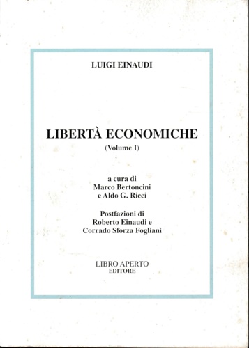 9788890591129-Libertà economiche Volume I.