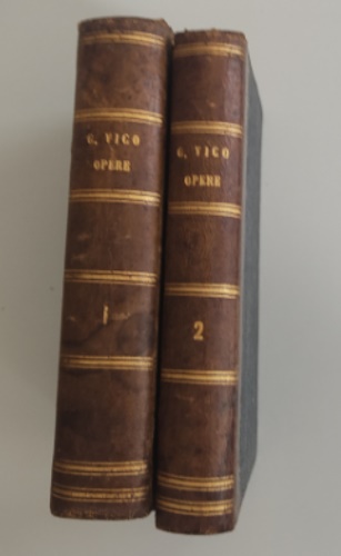 Opere di Giambattista Vico precedute da un discorso di Giulio Michelet sul siste