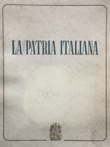 La patria italiana.