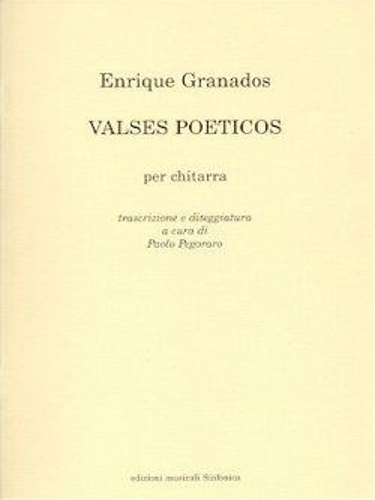 9788884000200-Valses Poeticos. Per Chitarra.