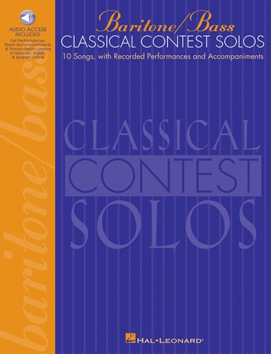 Classical Contest Solos. Baritone-Bass.