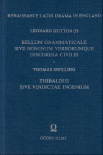 9783487072128-Bellum grammaticale, sive nominum verborumque discordia civilis (printed 1635).