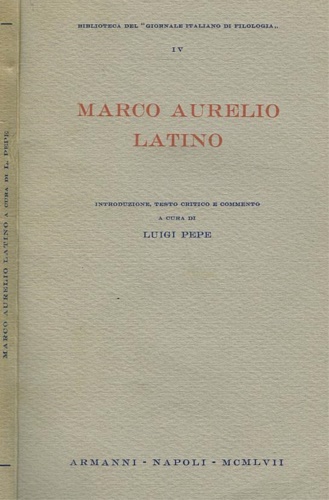 Marco Aurelio Latino.