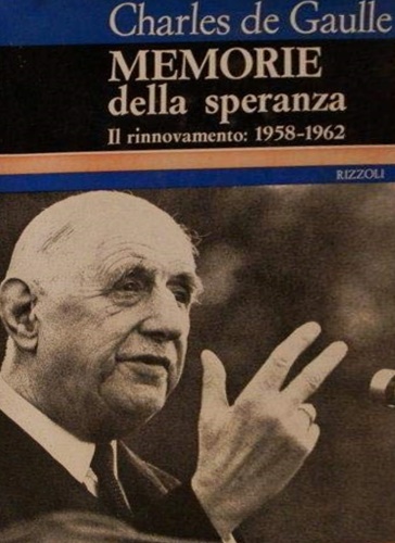 Memorie della speranza. Il rinnovamento: 1958-1962.