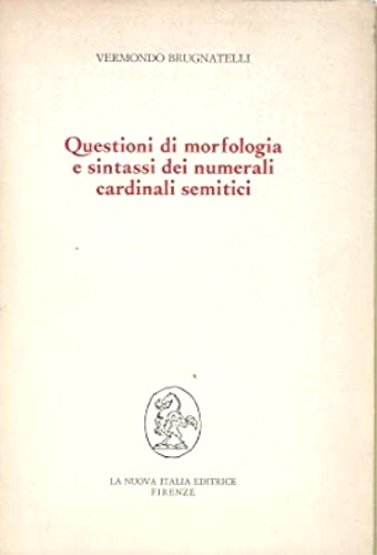 Questioni di morfologia e sintassi dei numerali cardinali semitici.