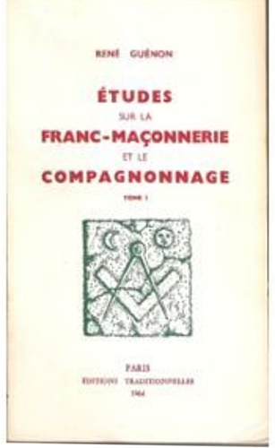 Études sur la Franc-Maçonnerie et le Compagnonnage.