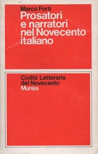 9788842590637-Prosatori e narratori nel Novecento italiano.