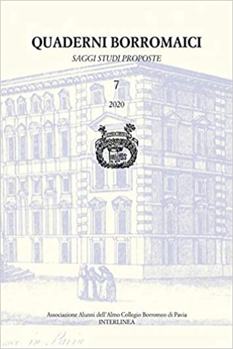 9788868573362-Quaderni Borromaici. Saggi studi proposte. Rivista dell'Associazione Alunni dell