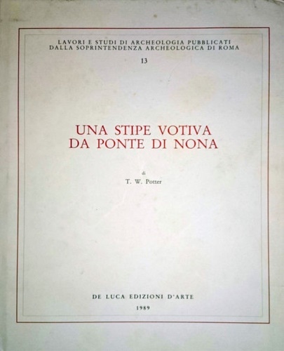 9788878131958-Una Stipe Votiva da Ponte di Nona.