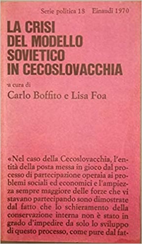 La crisi del modello sovietico in Cecoslovacchia.