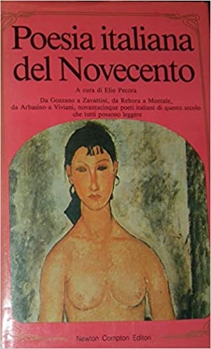 Poesia italiana del Novecento.