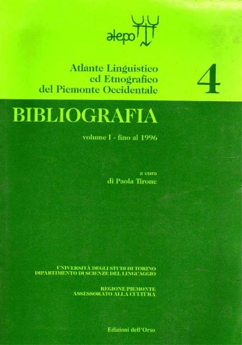 9788876944017-Bibliografia. Fino al 1996 (Vol. 1).