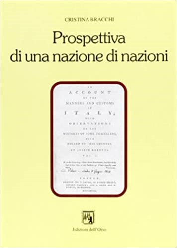 9788876943560-Prospettiva di una nazione di nazioni. «An account of the manners and customs of