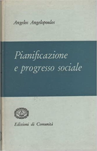 Pianificazione e progresso sociale.