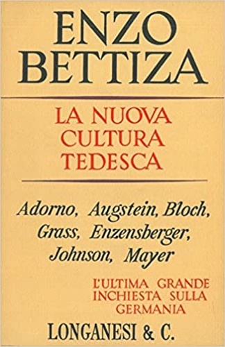 La Nuova cultura tedesca.