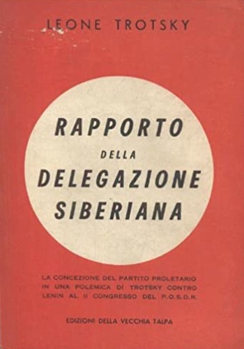 Rapporto della delegazione Siberiana.