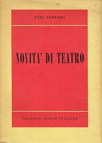 Novità di teatro.