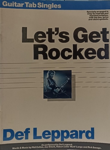 Let's Get Rocked. Specially arranged in easy-to-read tab and standard notation,