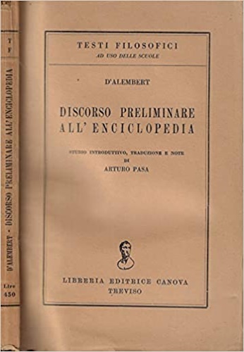 Discorso preliminare all'enciclopedia,