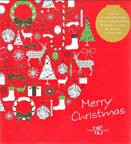 9788854032682-Merry Christmas. Colouring book.