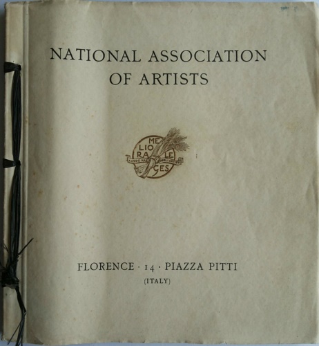 National Association of Artists. The most famous collection of modern italian pa